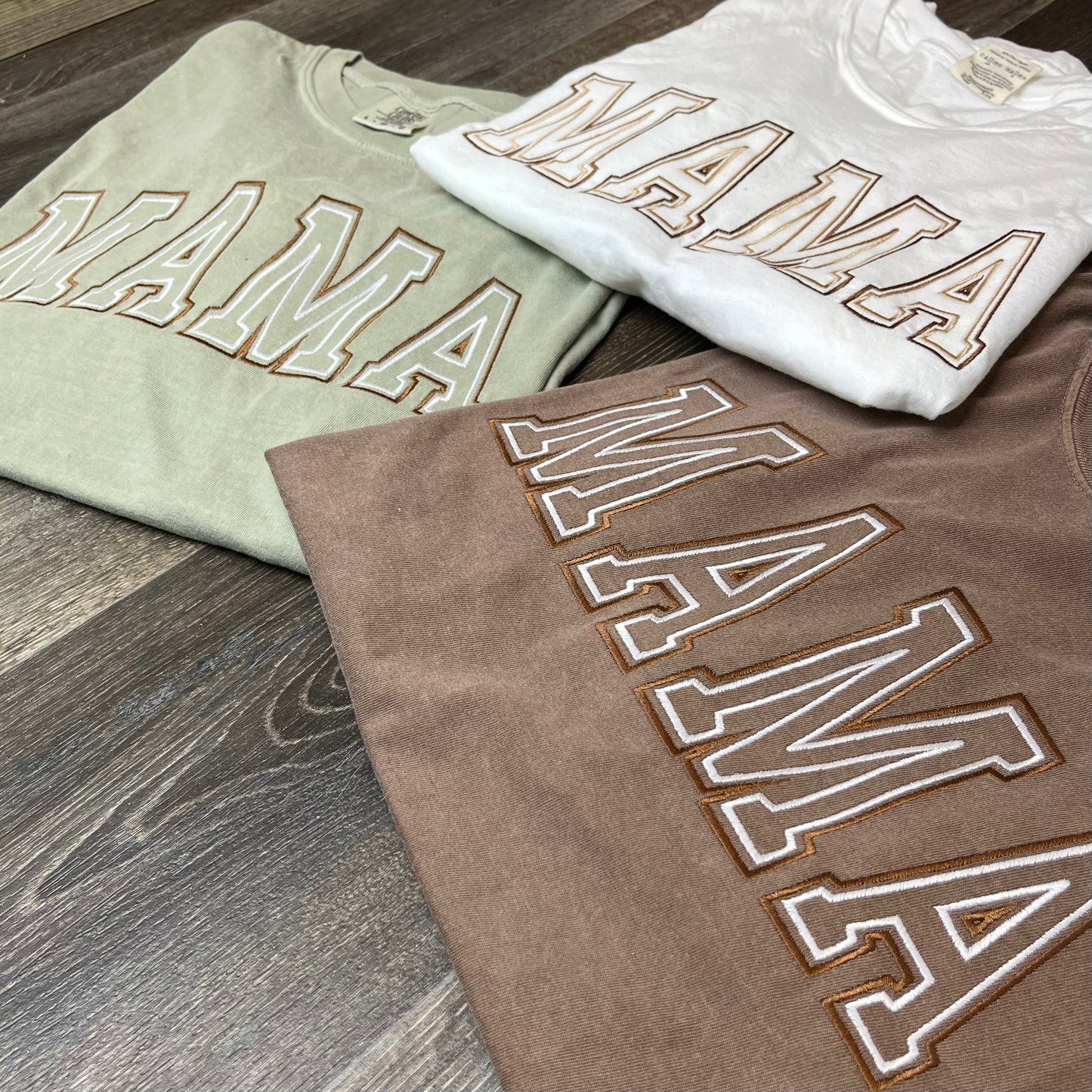 Double Stitched Personalized Names