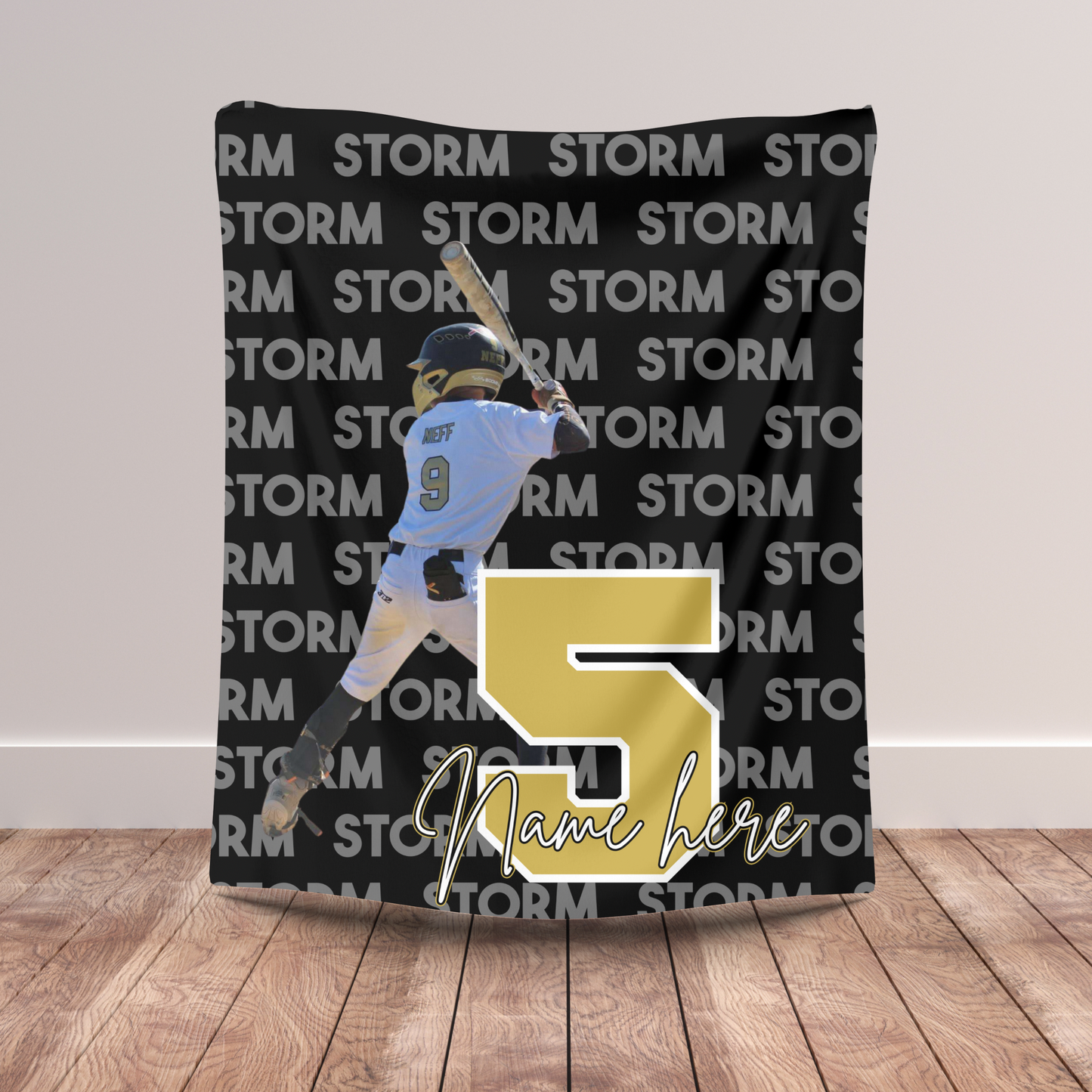 Custom Name Sport Blanket