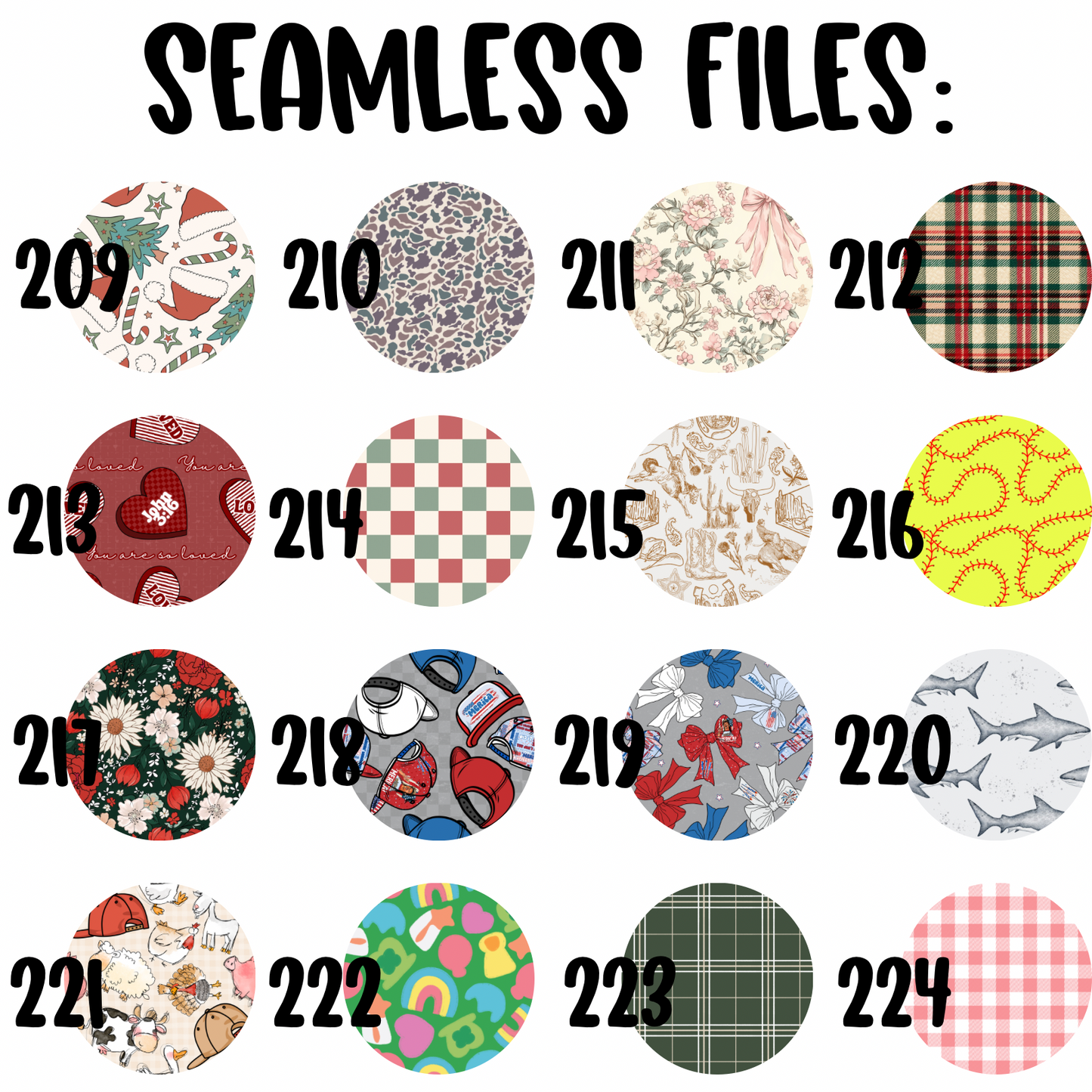 Seamless Blankets and More