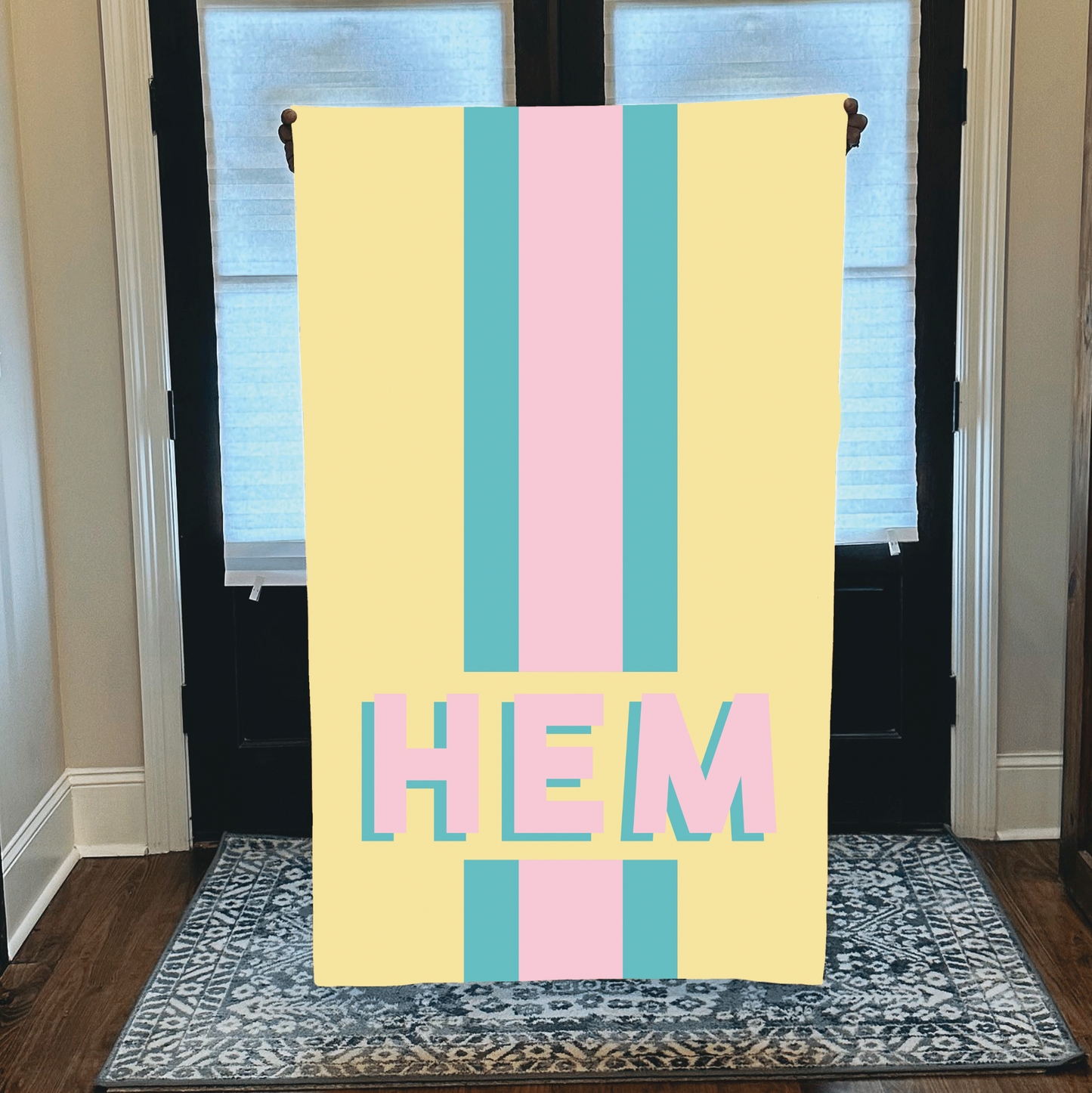 Monogram Beach Towels