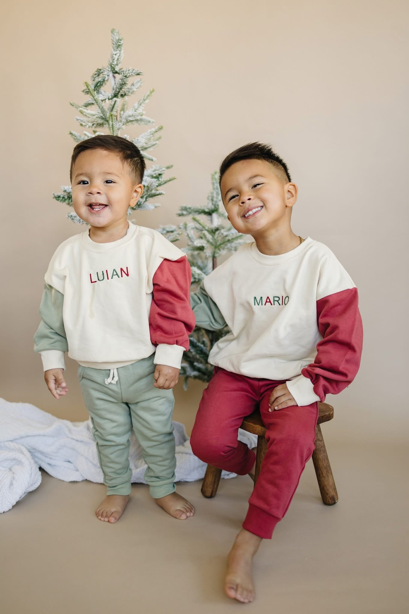 Colorblock Crewnecks