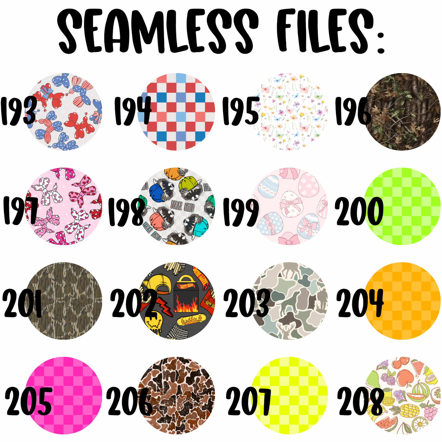 Seamless Blankets and More