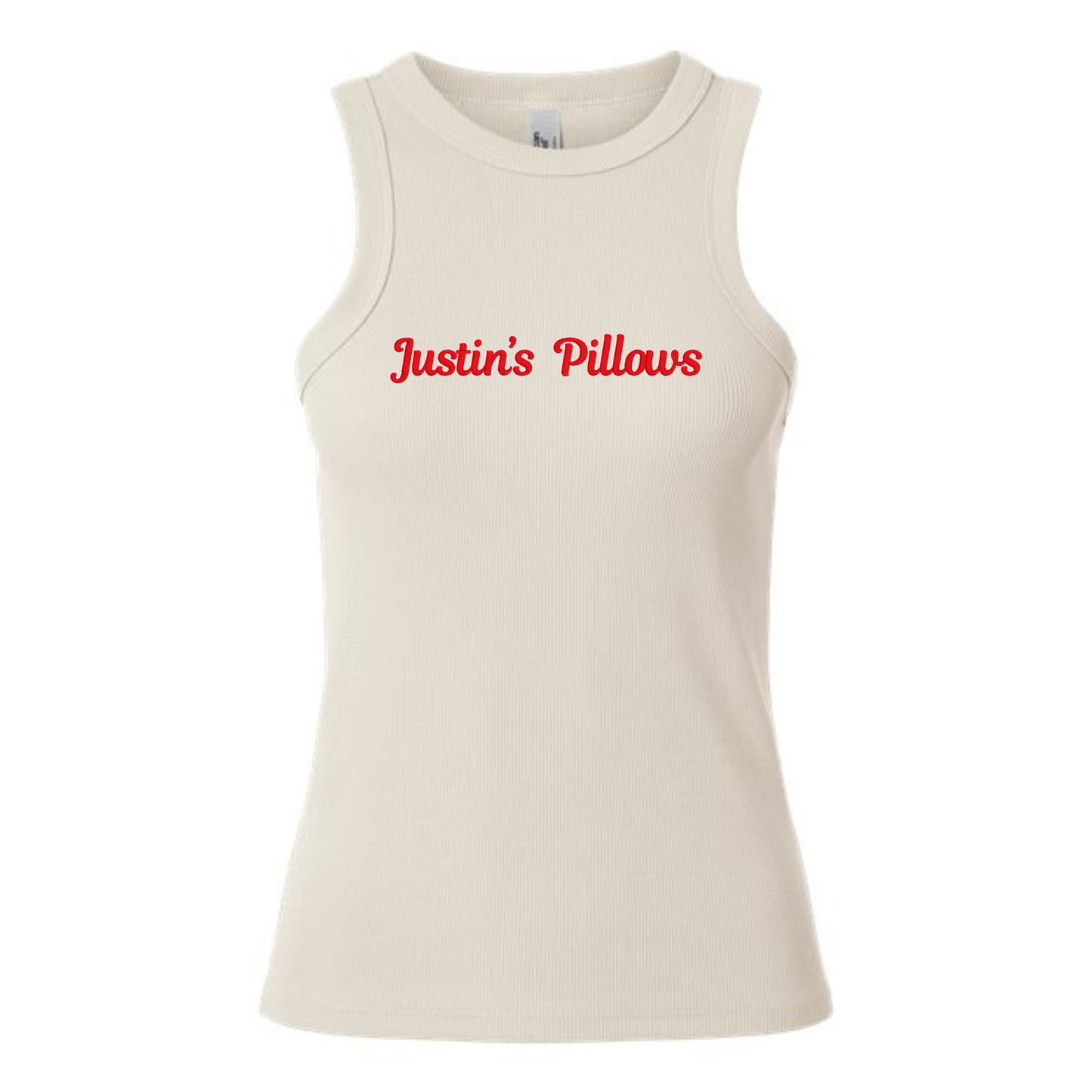 Custom Name “Pillows” Ribbed Tank Top