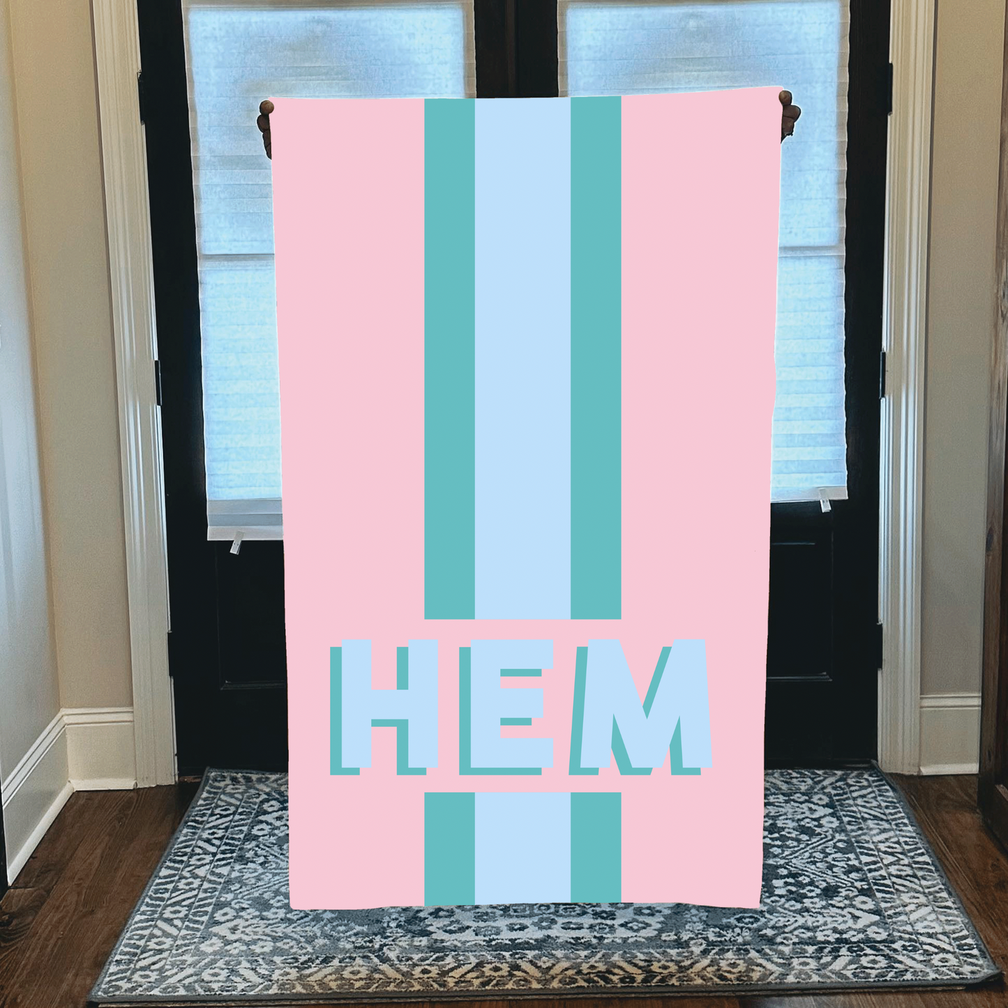 Monogram Beach Towels