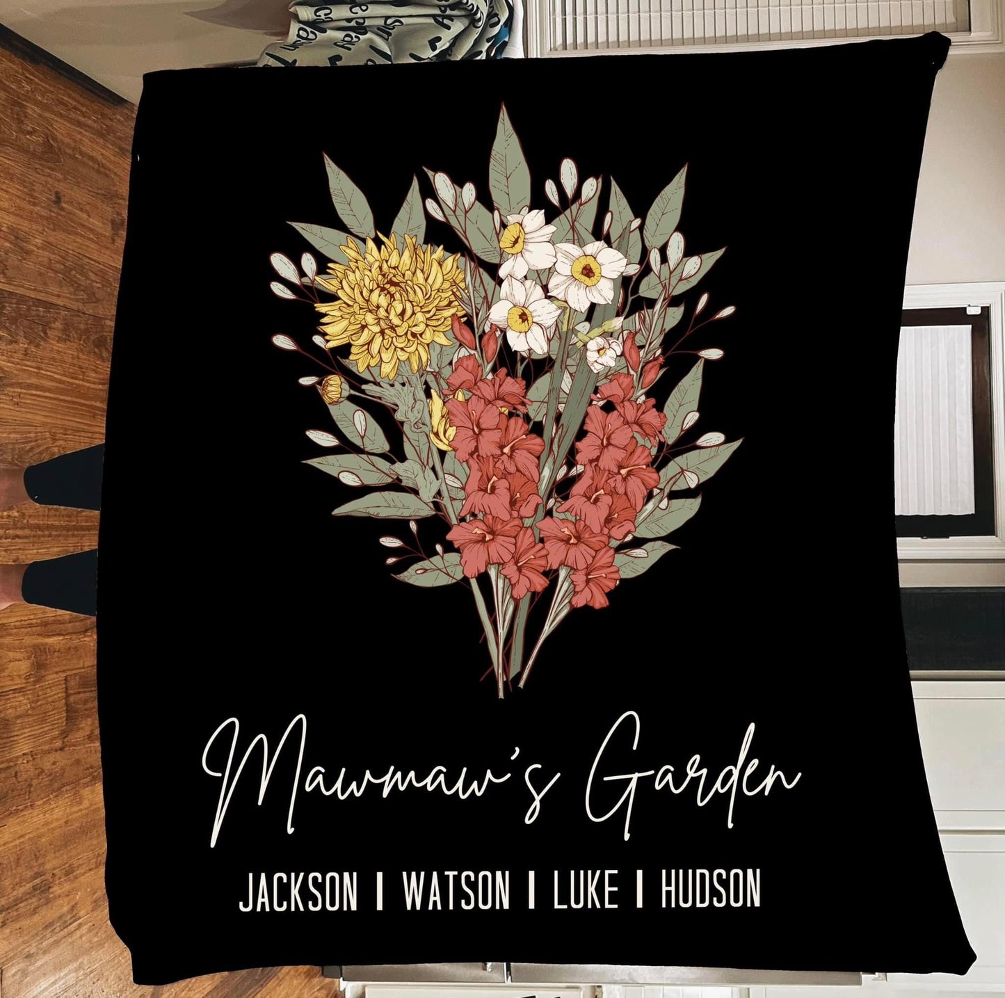 Bouquet Garden Blanket