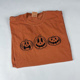 Embroidered Pumpkin Outline