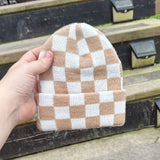 Checkered Beanie Preorder - ETA mid November