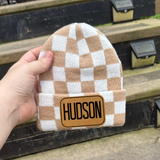 Checkered Beanie Preorder - ETA mid November