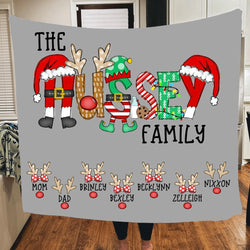 Christmas Family Blanket