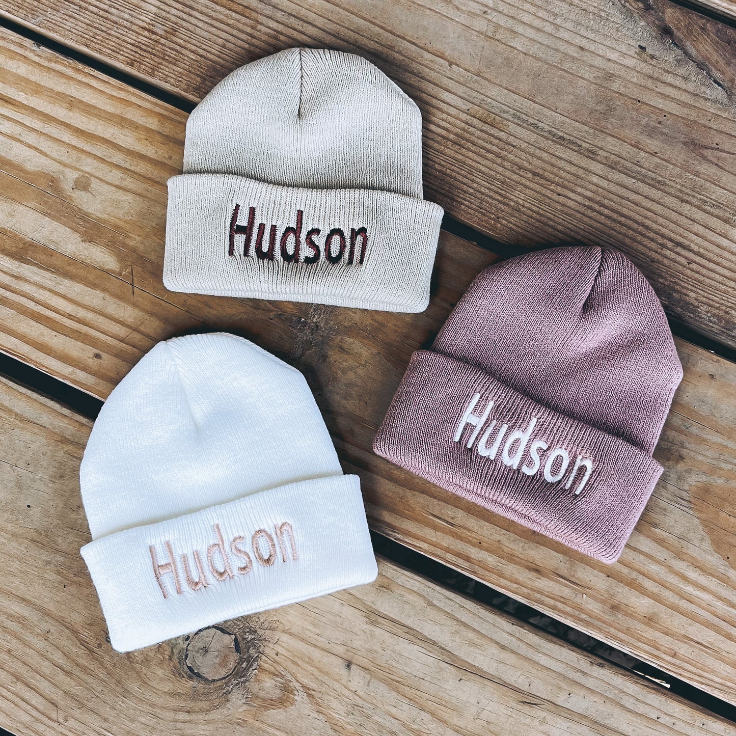 Custom Embroidered Beanies - Preorder - Read Description