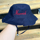 Embroidered Kids Bucket Hats