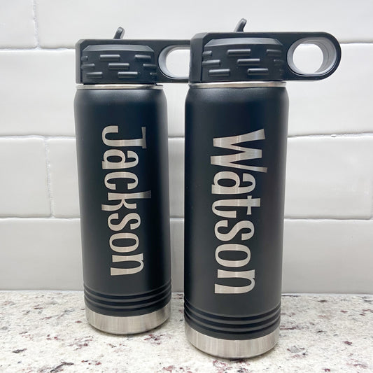 20oz Engraved Water Bottle