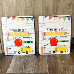 Back to School Dry Erase Boards