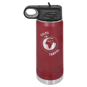 20oz Engraved Water Bottle