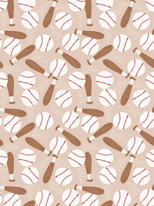 Boho Baseball Blanket