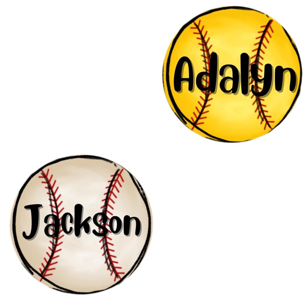 Baseball/Softball Bag Tags