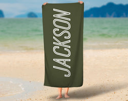 Personalized Beach Towels
