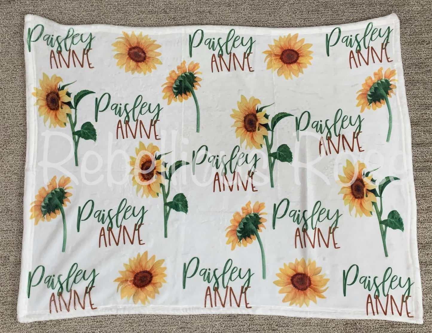 Sunflower Blanket